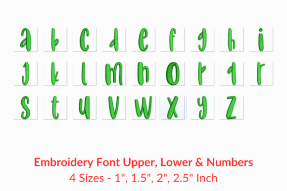 Baobab Fonts: A Versatile Embroidery Design