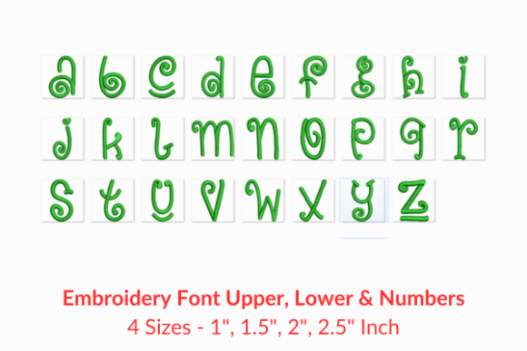 Blue Ocean Fonts: A Versatile Embroidery Design