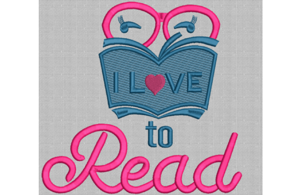 Embroidery Review: I Love to Read