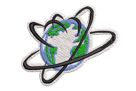 Propulsion Around the World: A Global Embroidery Design