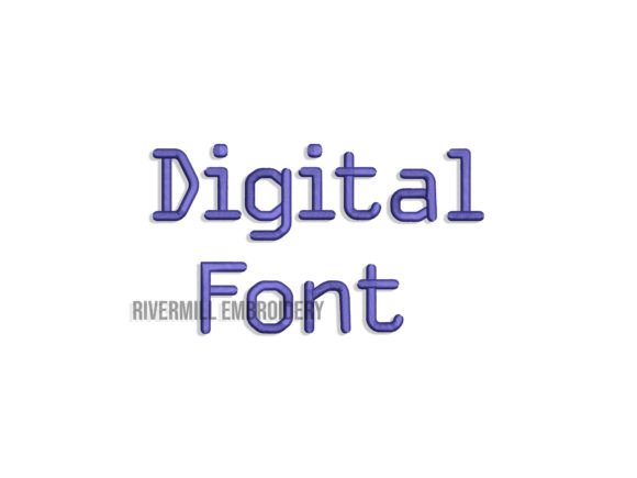 Review: 1 1 2 Digital Style Embroidery Font