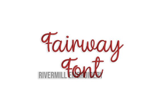 Reviewing 1 Fairway Embroidery Font for Etsy Sellers