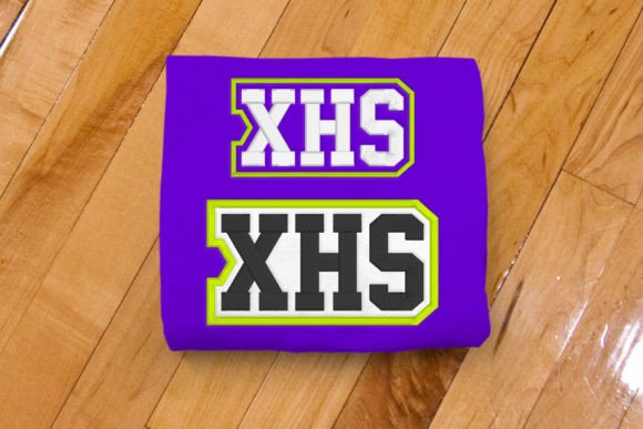 XHS High School Initials Embroidery: A Review